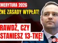 13. emerytura 2026: Ile netto dostaniesz? Kwoty, terminy, zasady