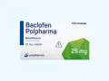 Opakowanie leku Baclofen Polpharma 25 mg, zawierające 100 tabletek.