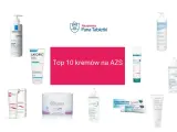 Kolekcja najlepszych kremów i maści na atopowe zapalenie skóry, w tym produkty La Roche-Posay, Bioderma, Avene i Bepanthen.