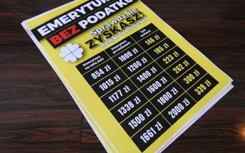 Tabela pokazuje waloryzację emerytury i zysk po zmianach. Sprawdź, ile zyskasz!