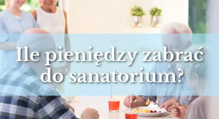 Seniorzy jedzą posiłek w sanatorium, gdzie balneologia oferuje regenerację.