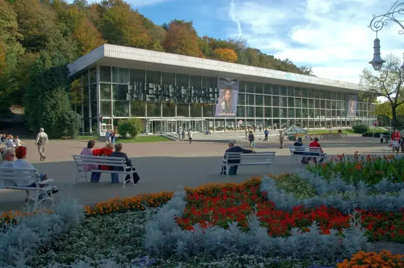 Krynica Zdrój Deptak Pijalnia Główna