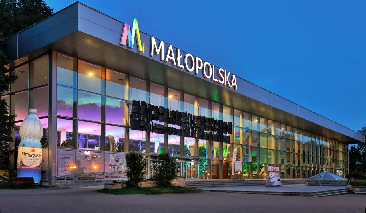 Krynica-Zdrój deptak pijalnia