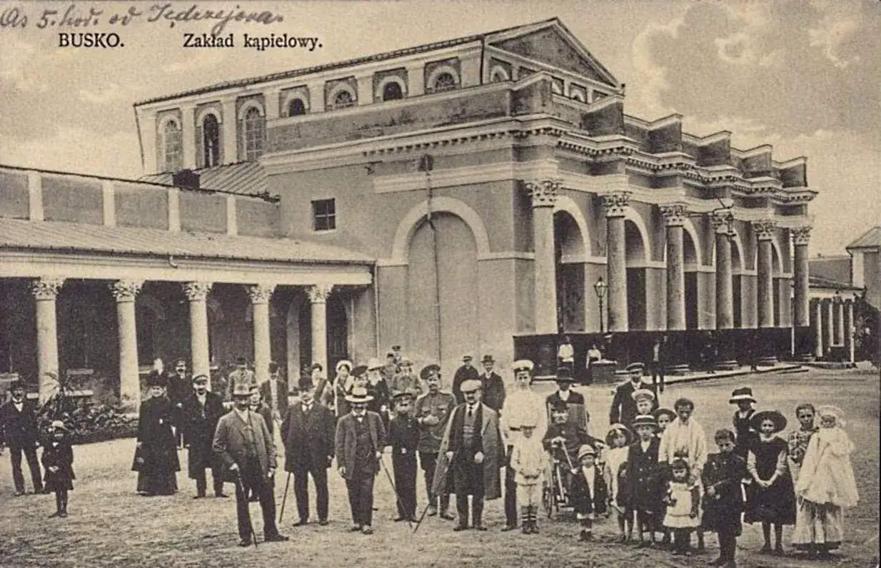 Sanatorium Marconi Busko-Zdrój budynek historyczny