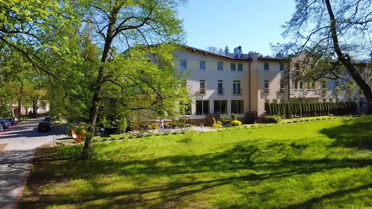 Sanatorium Marta Połczyn-Zdrój budynek i park